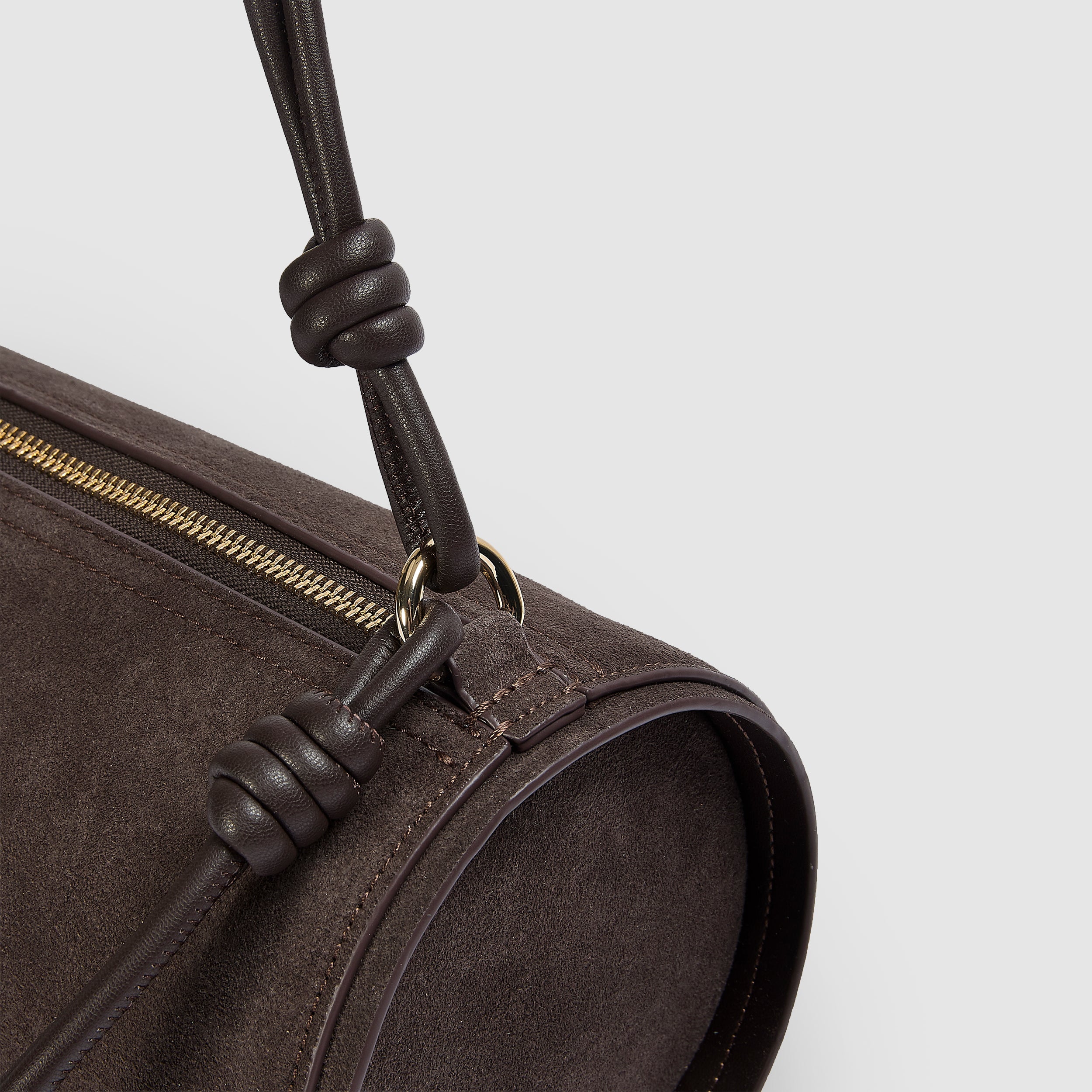 Miffy Barrel Shoulder Bag | Miffy Barrel Shoulder Bag - Chocolate