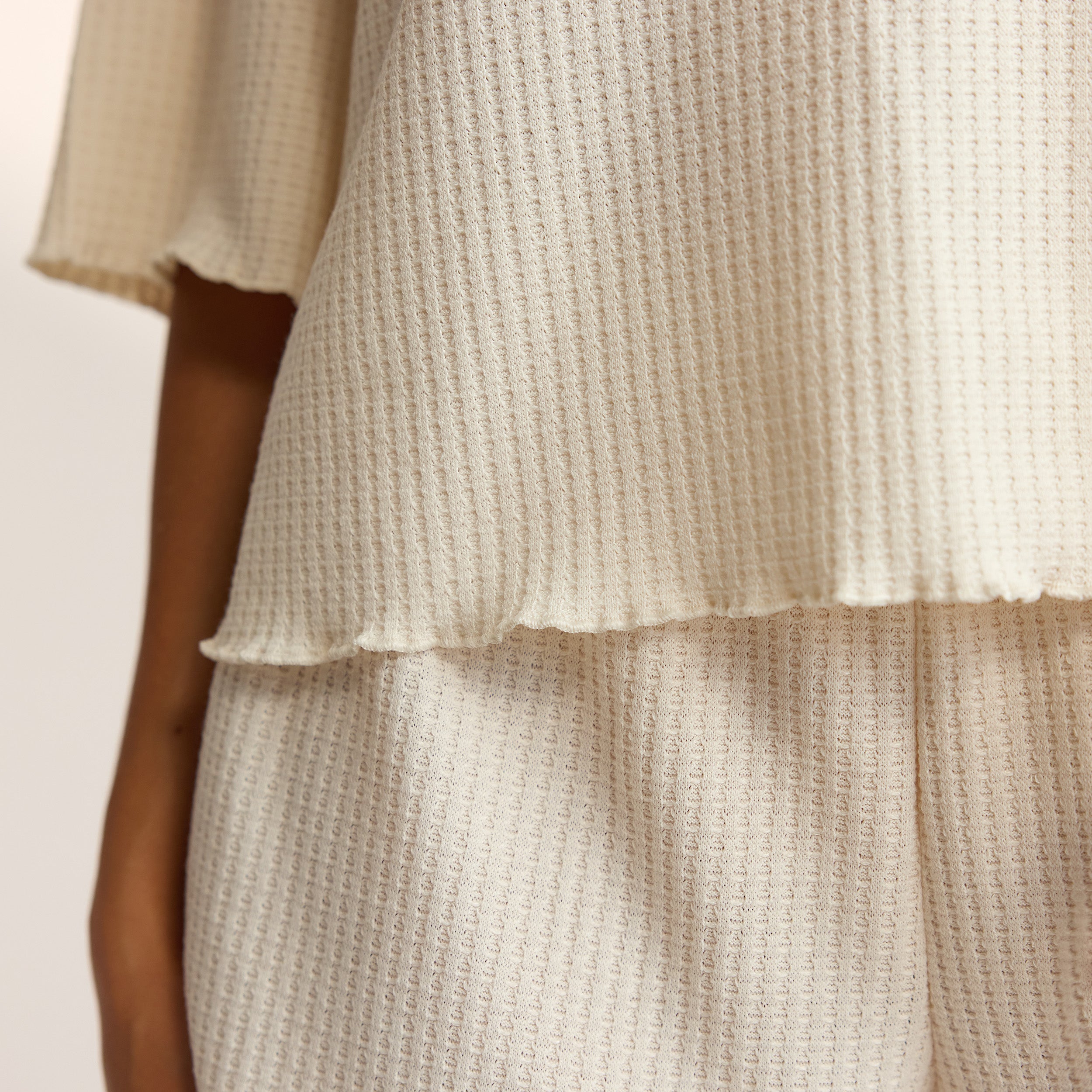 Soft Waffle Pajama Pants  | Leidy, XS