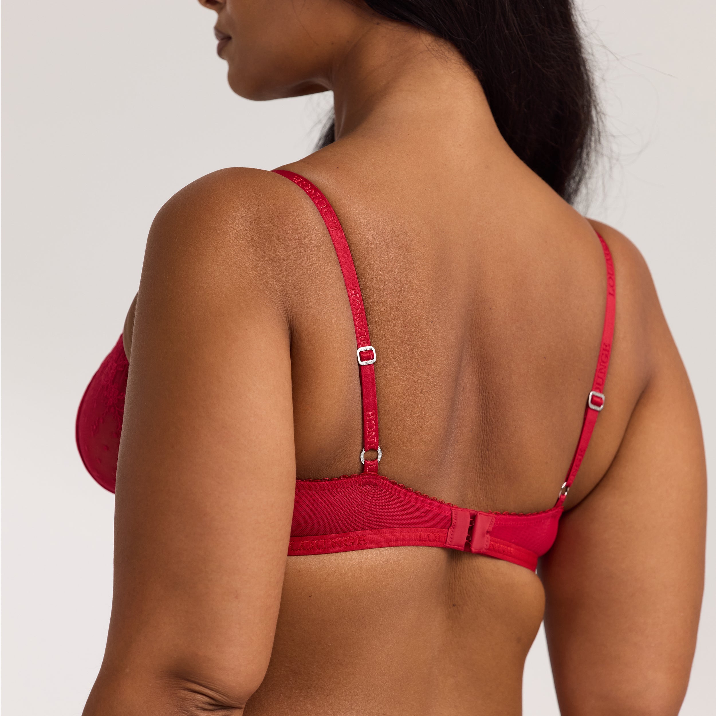 Flirt Balcony Bra | Flirt Balcony Bra  - Maroon