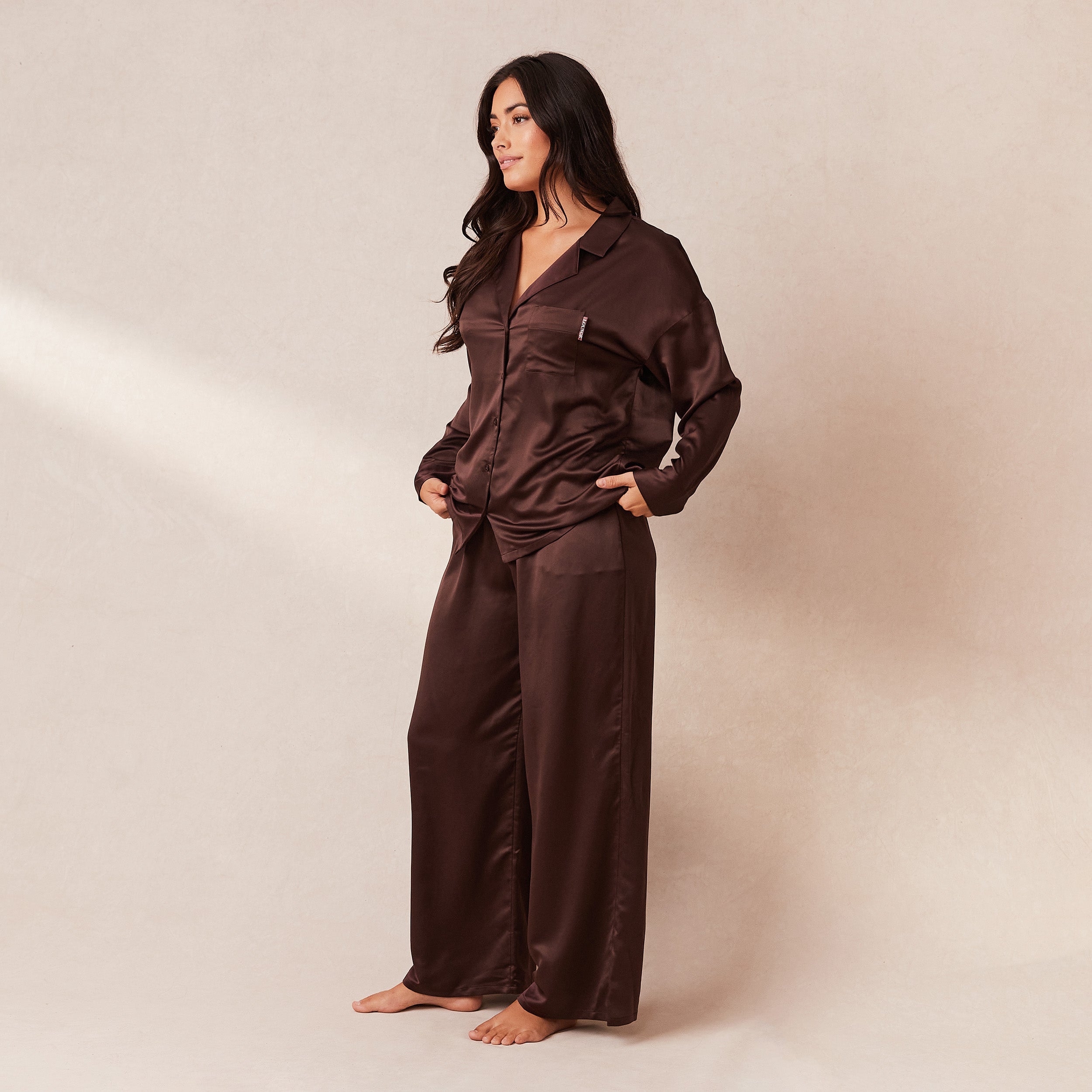 Satin pajama pants online womens