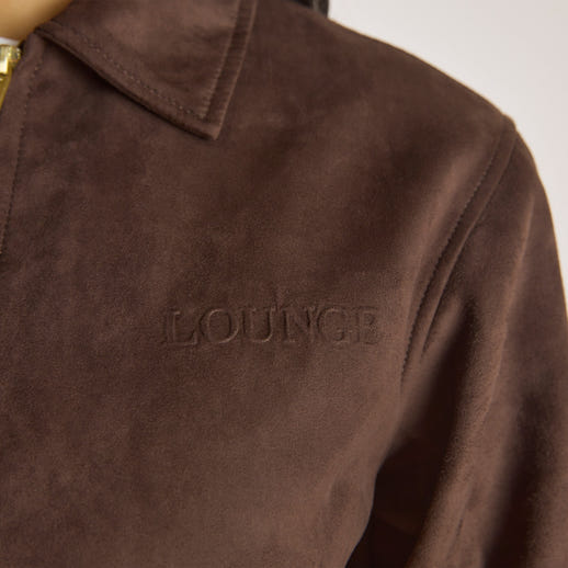 Suedette Jacket - Chocolate alternate