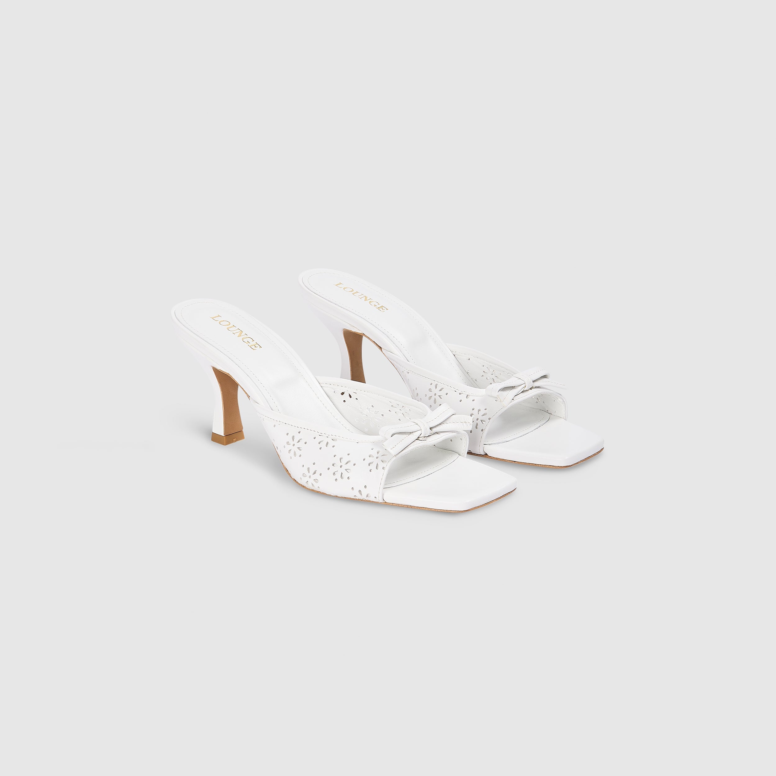 Capri Kitten Heels | Capri Kitten Heels - White