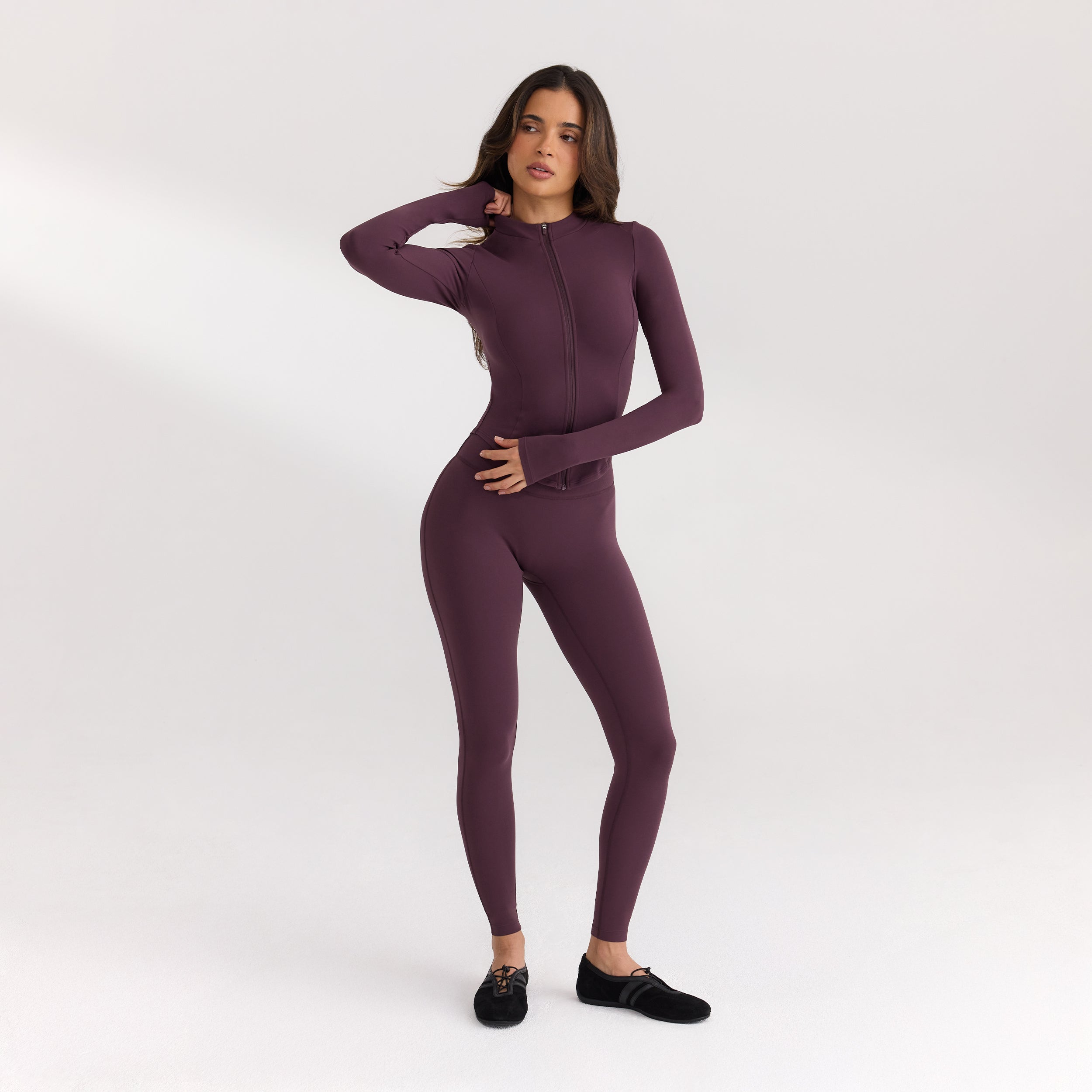 ContourSoft™ Classic Leggings | ContourSoft™ Classic Leggings - Cherry Lacquer