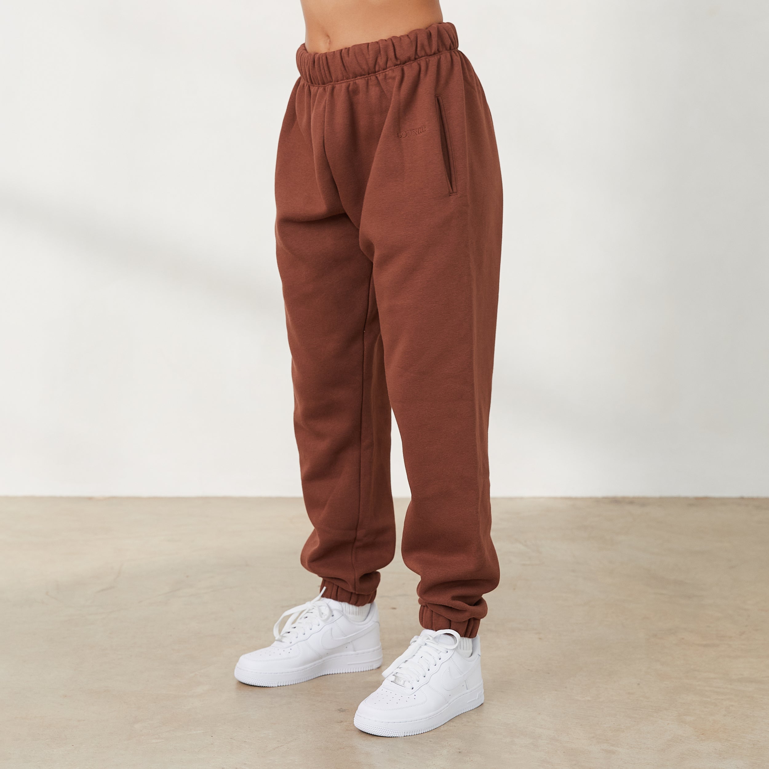 Buy Brown Mid Rise Sweatpants for Men