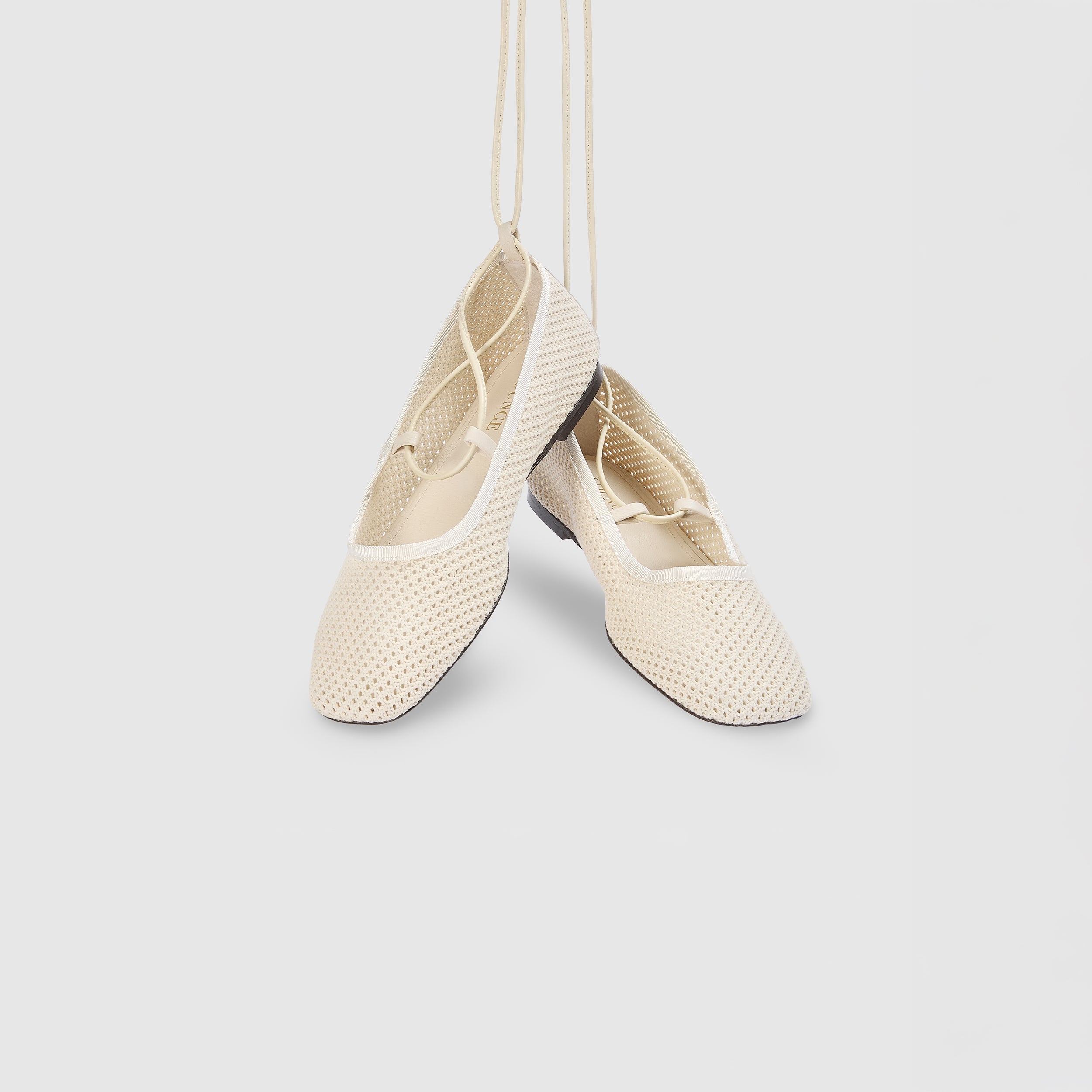 Athena Ballet Flats | Athena Ballet Flats - Off White