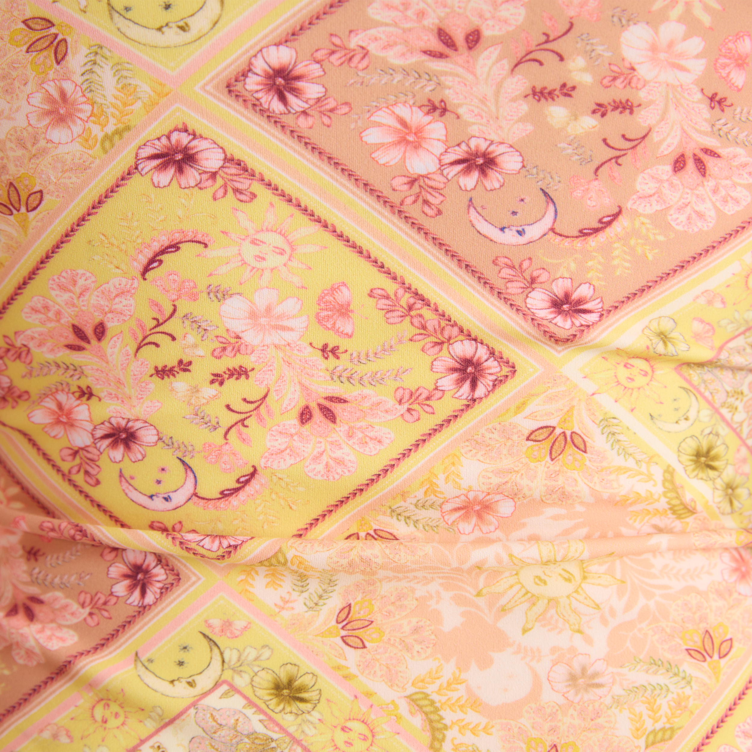 Celestial Cut-Out Swimsuit | Celestial Cut-Out Swimsuit - Celestial Print