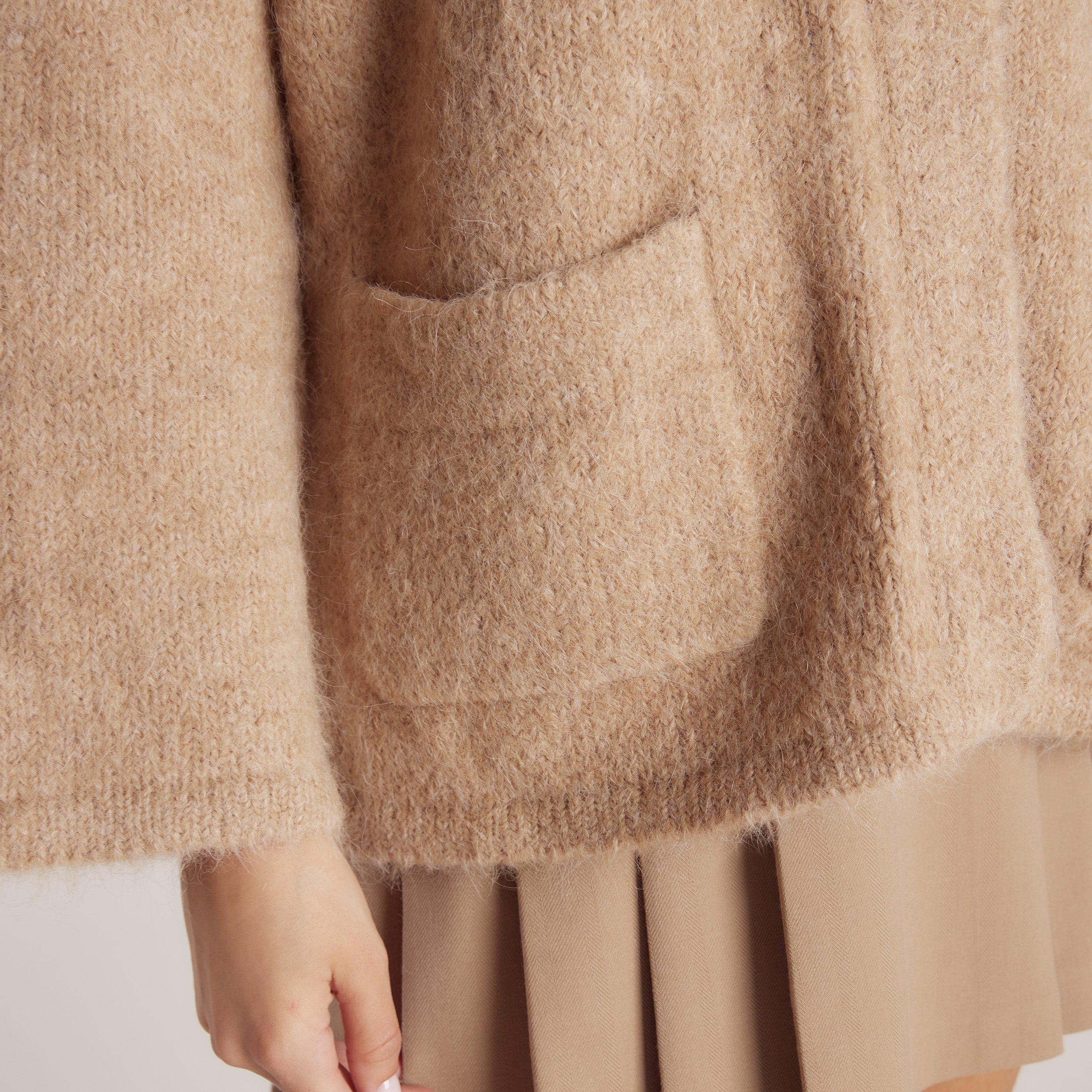 Alpaca Blend Jacket | Nicola, S