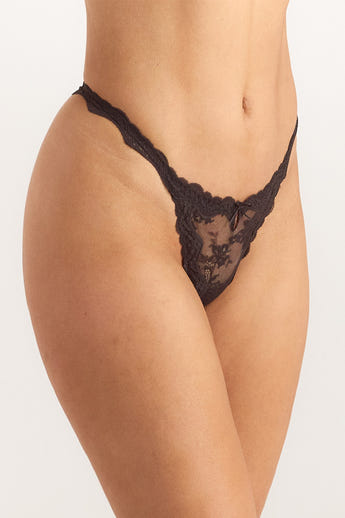 Adorn Thong - Dark Chocolate