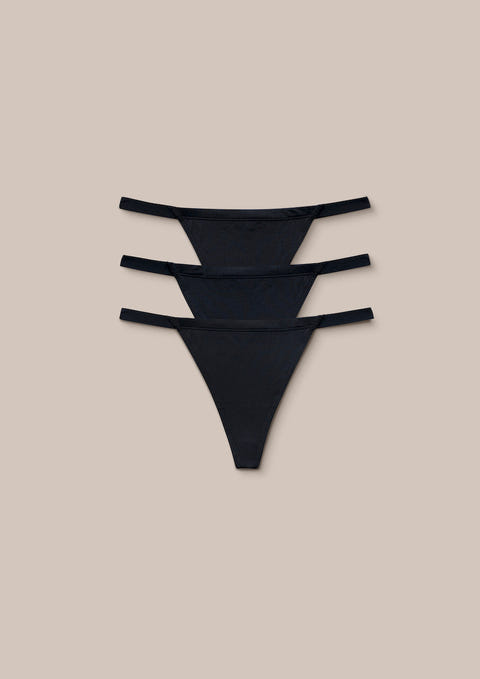  10 Pack Thongs For Women Cotton Underwear V String