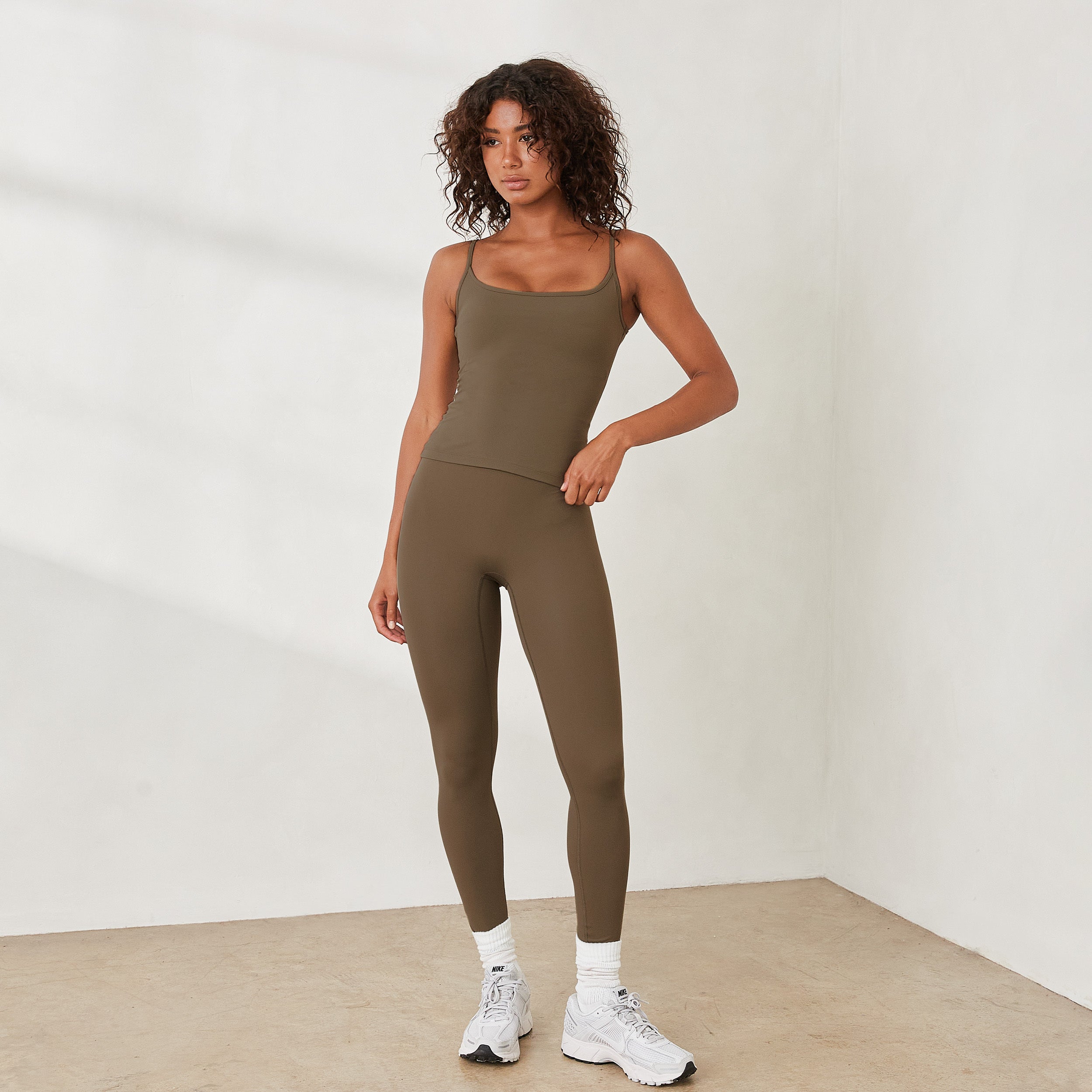 Essential Cami Top Taupe Lounge Underwear