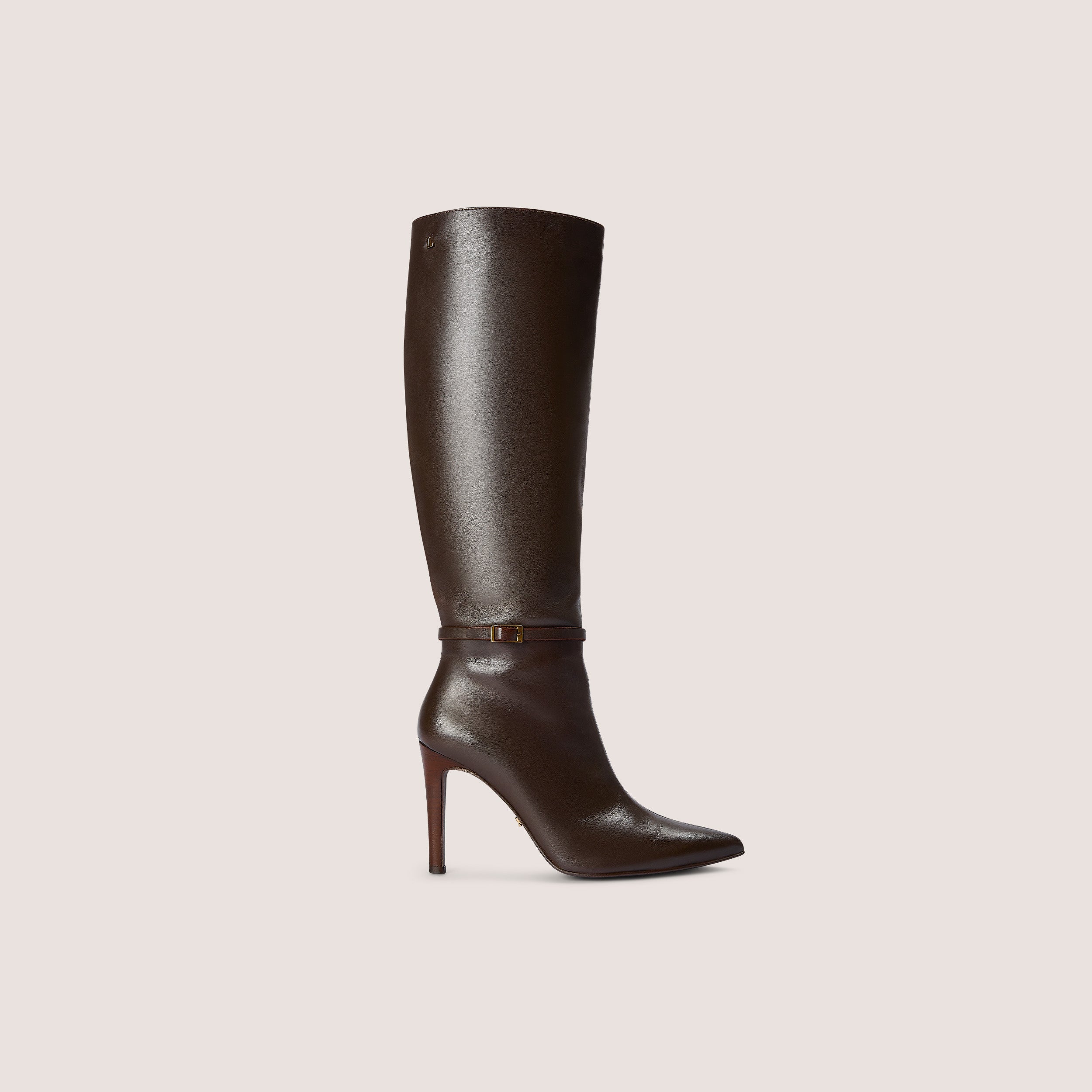 Juni Knee-High Leather Boots | Juni Knee-High Leather Boots - Dark Brown