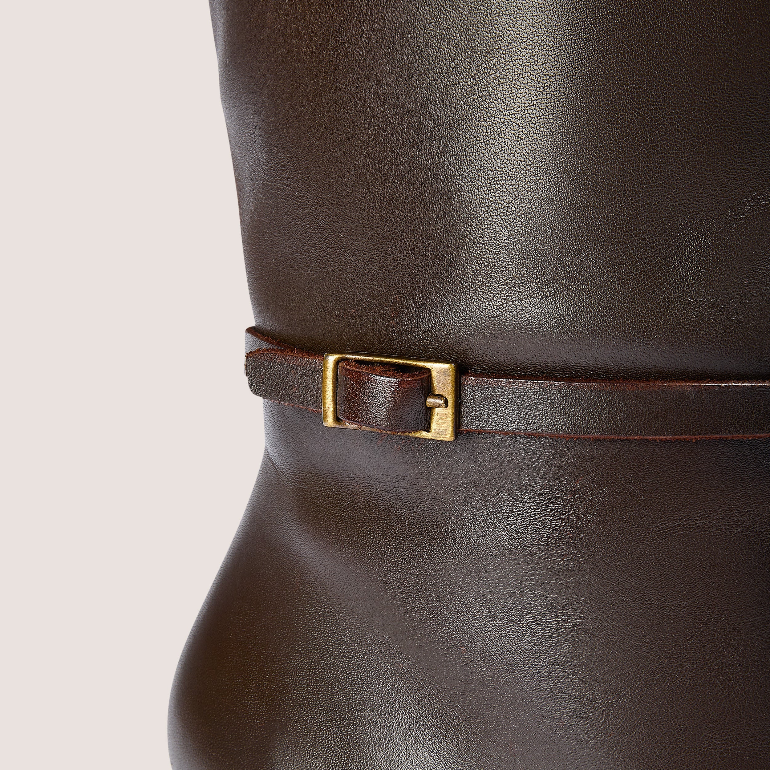 Juni Knee-High Leather Boots | Juni Knee-High Leather Boots - Dark Brown