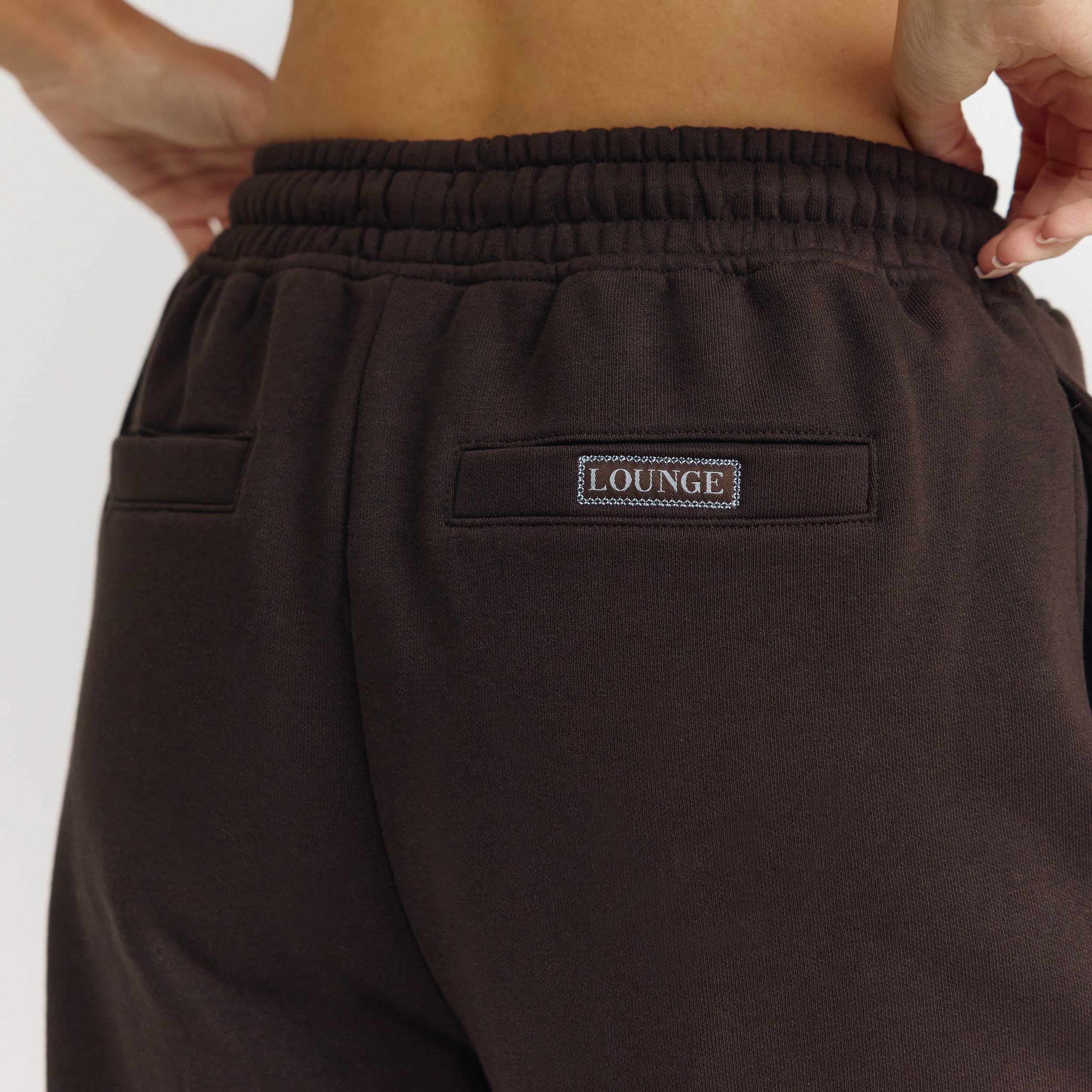 Barrel Leg Sweatpants | Barrel Leg Sweatpants - Dark Chocolate