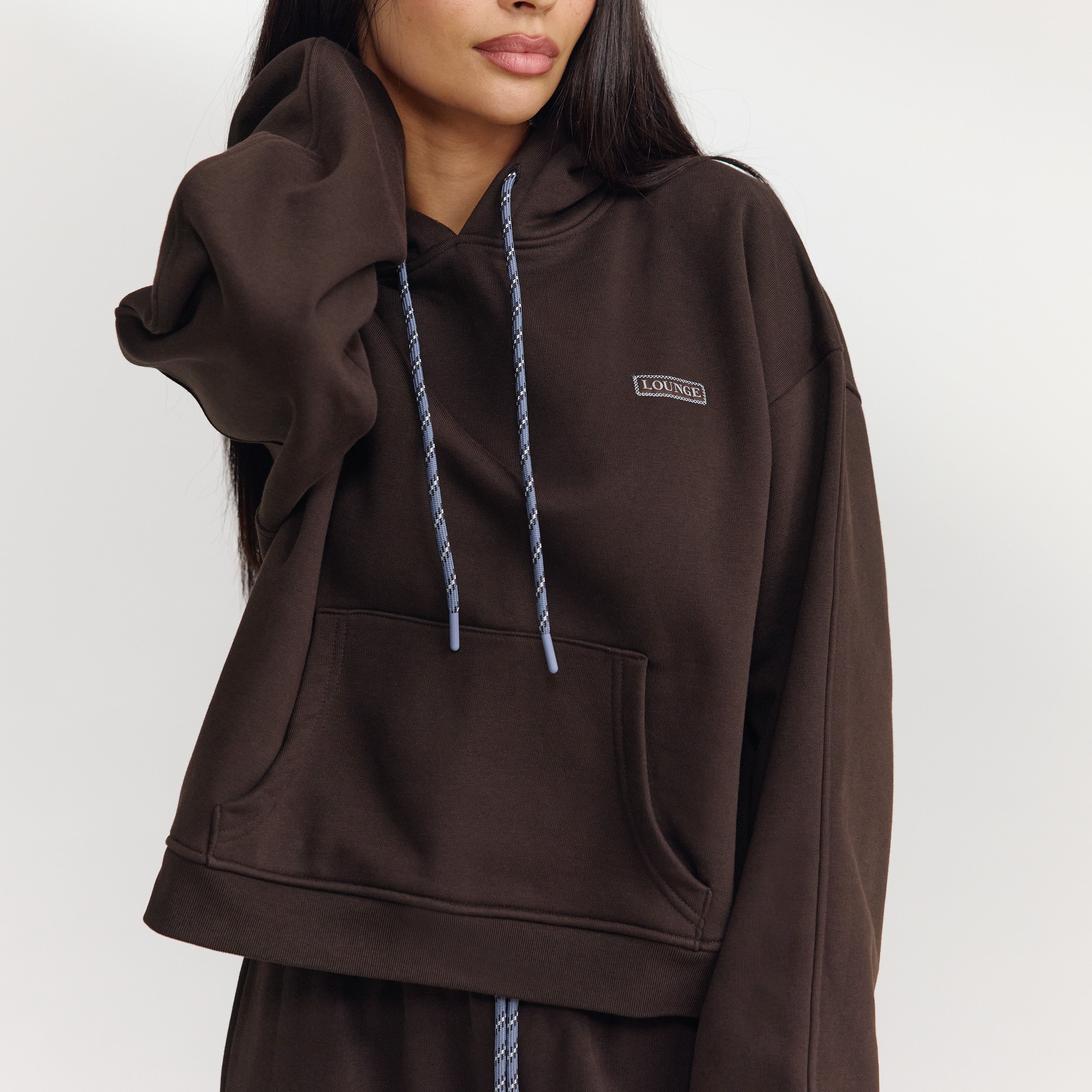 Oversized Hoodie | Oversized Hoodie - Dark Chocolate
