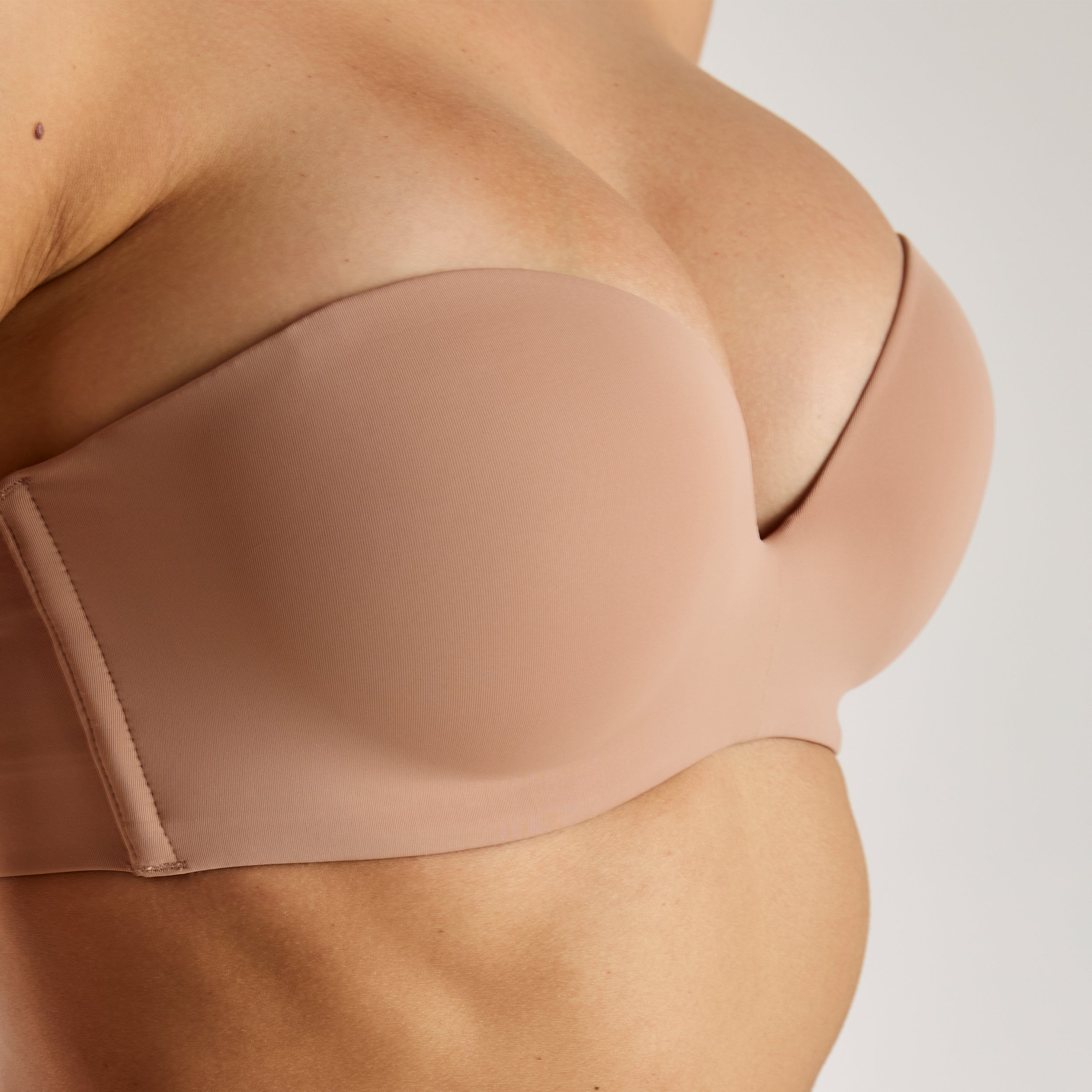 Wired Strapless Bra | Wired Strapless Bra - Honey