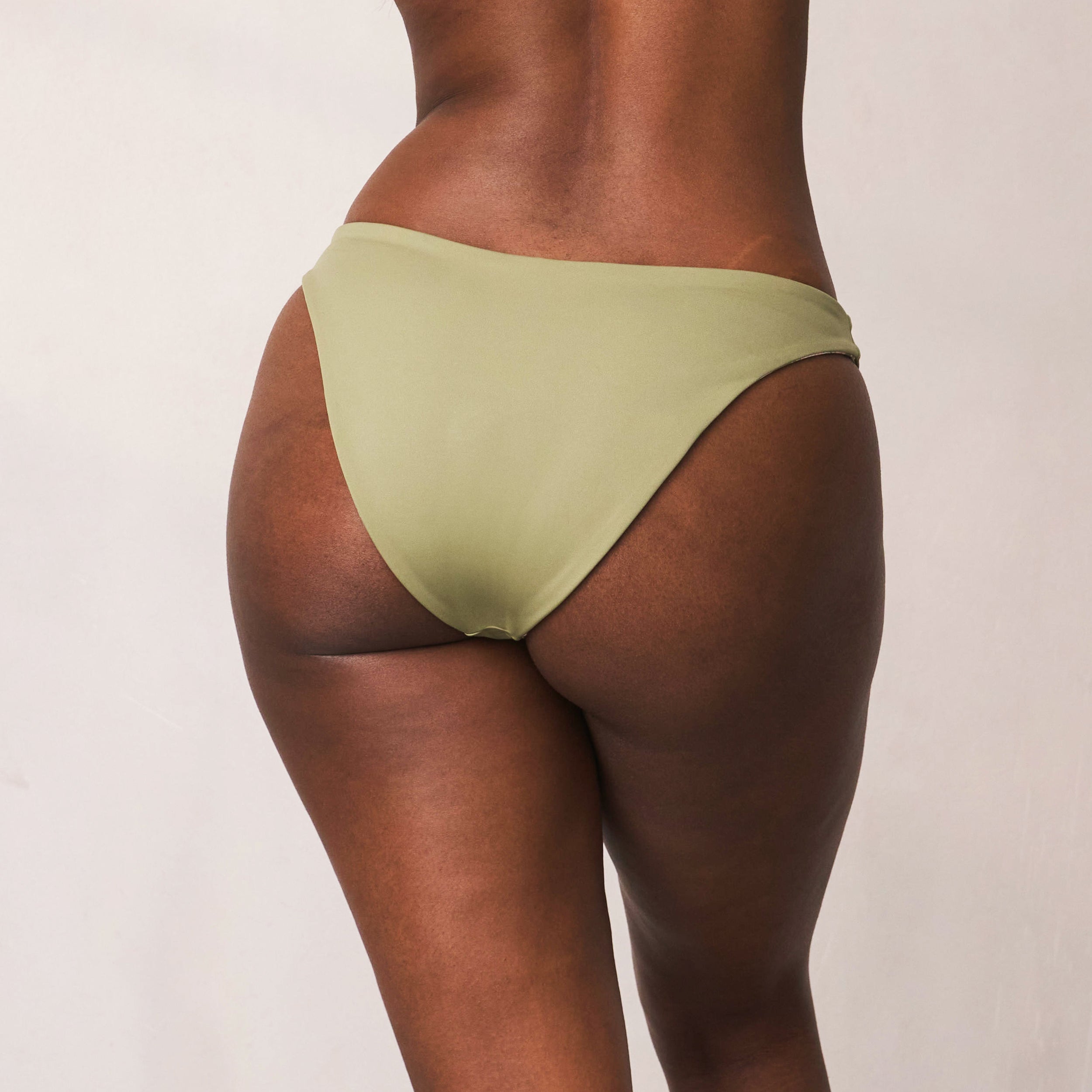 Reversible Bikini Briefs | Reversible Bikini Briefs - Green/Floral