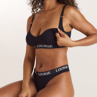 Bamboo Nurture Nursing Bra - Black