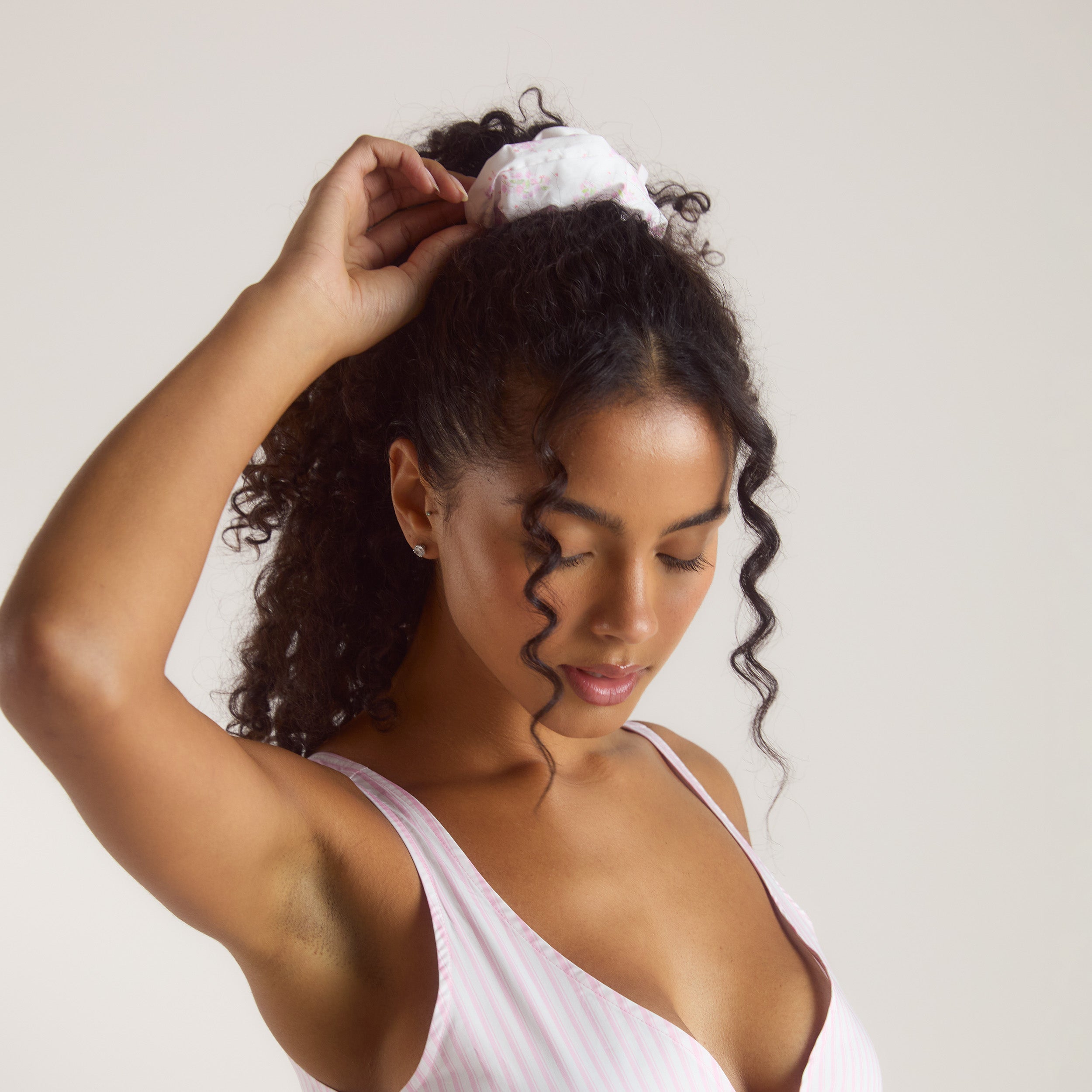 Bloom & Stripe Scrunchies (3-Pack) | Bloom & Stripe Scrunchies (3-Pack) - Multicolour