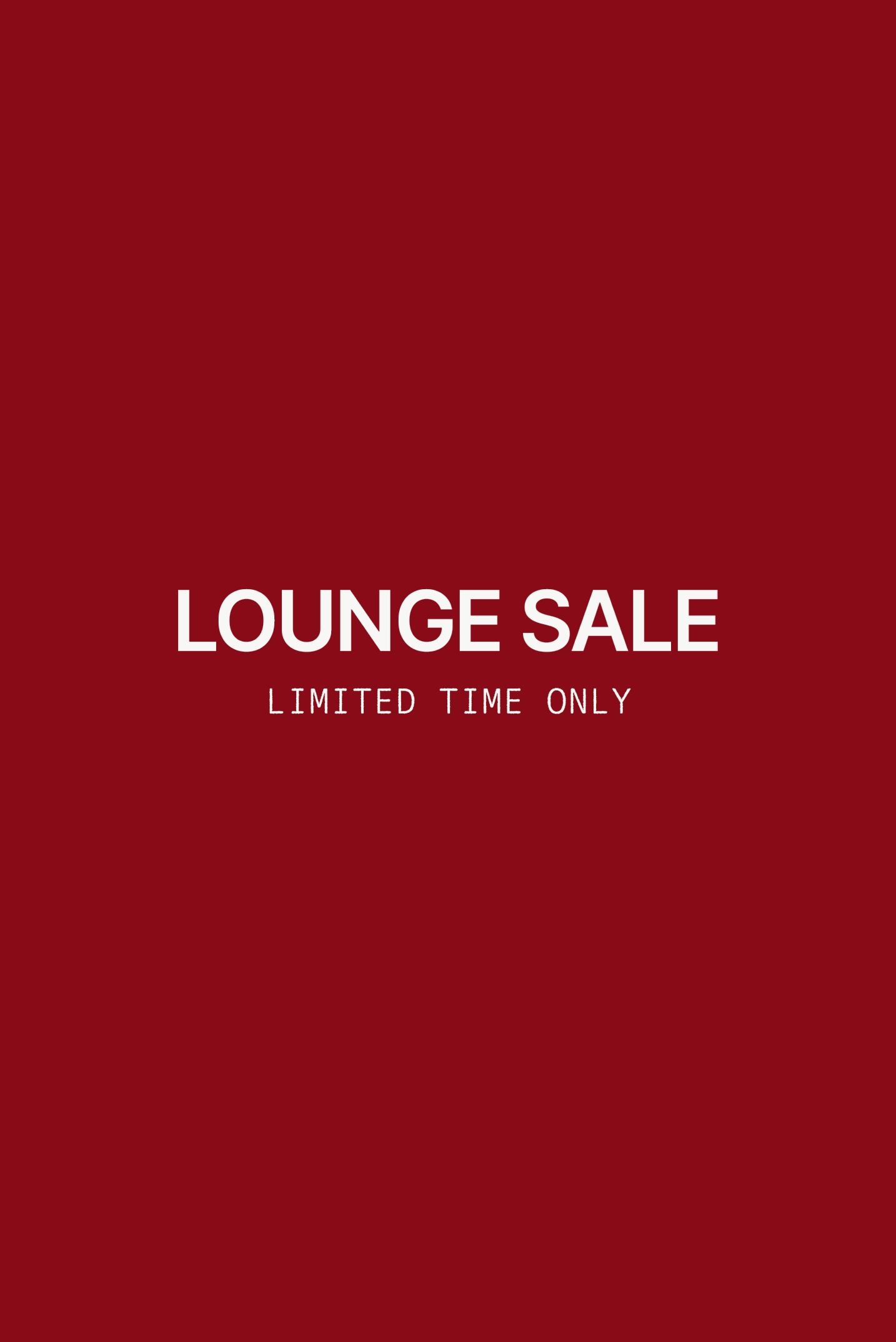 a red background with white text